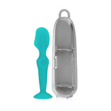 Nuby Diaper Cream Applicator - Rash Cream Spatel | inklusive reseväska | lämplig från födseln Barn - Bad och hudvård Naty Shop 1 förpackning (förpackning med 1)