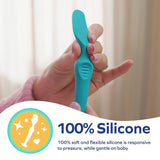 Nuby Diaper Cream Applicator - Rash Cream Spatel | inklusive reseväska | lämplig från födseln Barn - Bad och hudvård Naty Shop