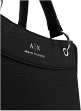 Armani Exchange Essential for Women, Wave, Silvertryckt logotyp Shopping L Damväskor Naty Shop