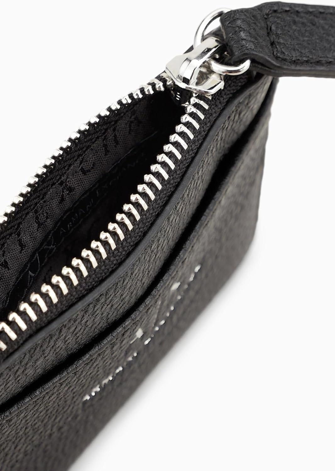 Armani Exchange Small Women's Snap Credit-bälte Resetillbehör-kuvertkorthållare, svart plånbok Kvinnor Naty Shop