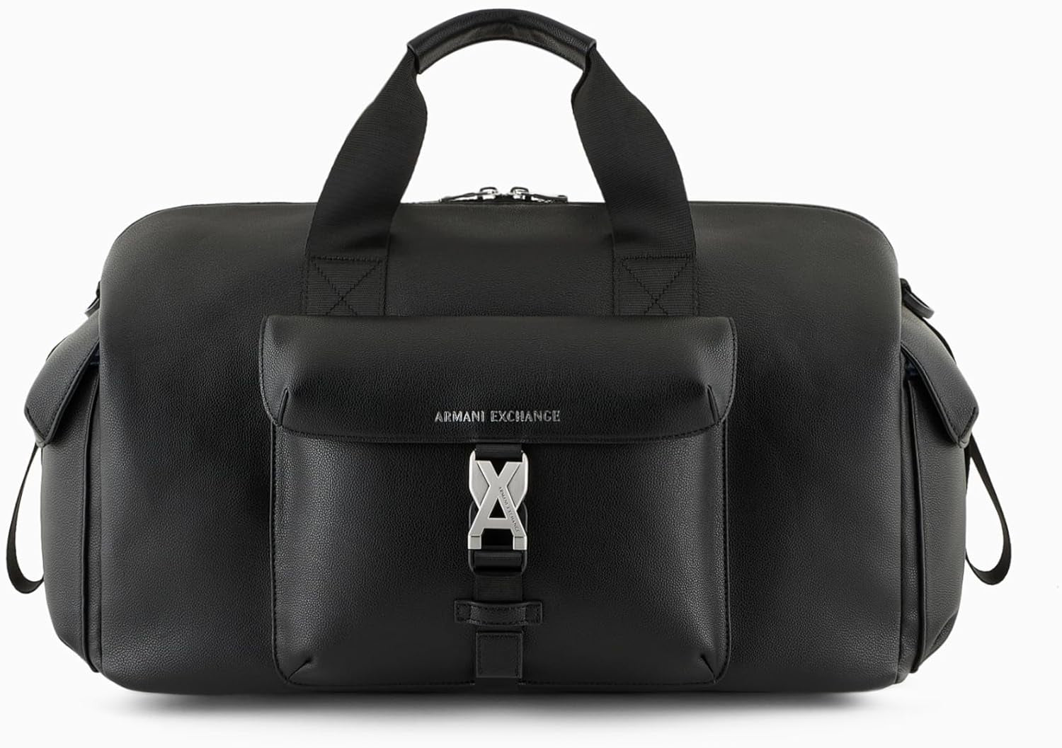Armani Exchange Män Matthew Slitstark Resväska Yxa Tuc Stängning Bagage & Reseutrustning Naty Shop Svart