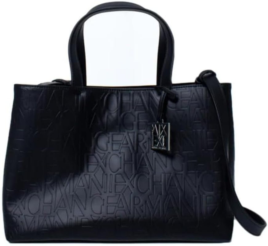 Armani Exchange Liz-Medium Open Shopping Axelväska Dam Väskor Naty Shop Nero