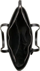 Armani Exchange Women's Liz - Open Medium Shopping-handväska, Nero Black, 28x11x40 cm (L x H D) EU Damväskor Naty Shop