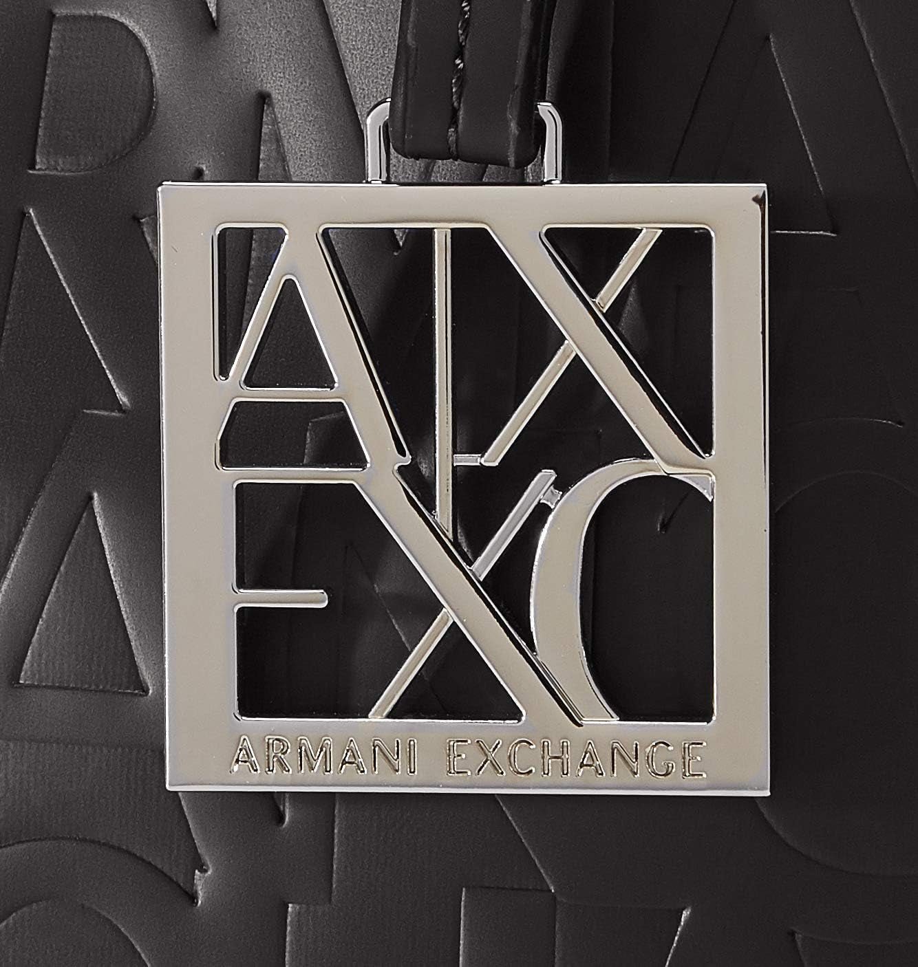 Armani Exchange Dam Liz - Small Open Shopping Tote Negru (Nero - Svart) Damväskor Naty Shop