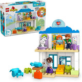 LEGO DUPLO Town Första besöket hos läkaren, Byggleksak, Leksats för att främja finmotorik, Present till småbarn 2 år, Pedagogisk leksak, Sjukhusrollspel 10449 Byggset Besuche den LEGO-Store Standardtitel