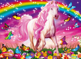 Ravensburger barnpussel - 13927 Horse Dream - Pussel med hästar för barn från 6 år och uppåt, Med 100 bitar i XXL-format, Med glitter Puzzle Naty Shop