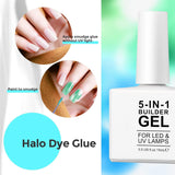 Builder 5 in 1 Builder Gel 15ml, Nail Builder Gel, Nail Builder Gel, UV/LED Nail Extension Nagellack, Extensions, Nail Art, Stickers, Gel Nail Builder Gel (Vit)