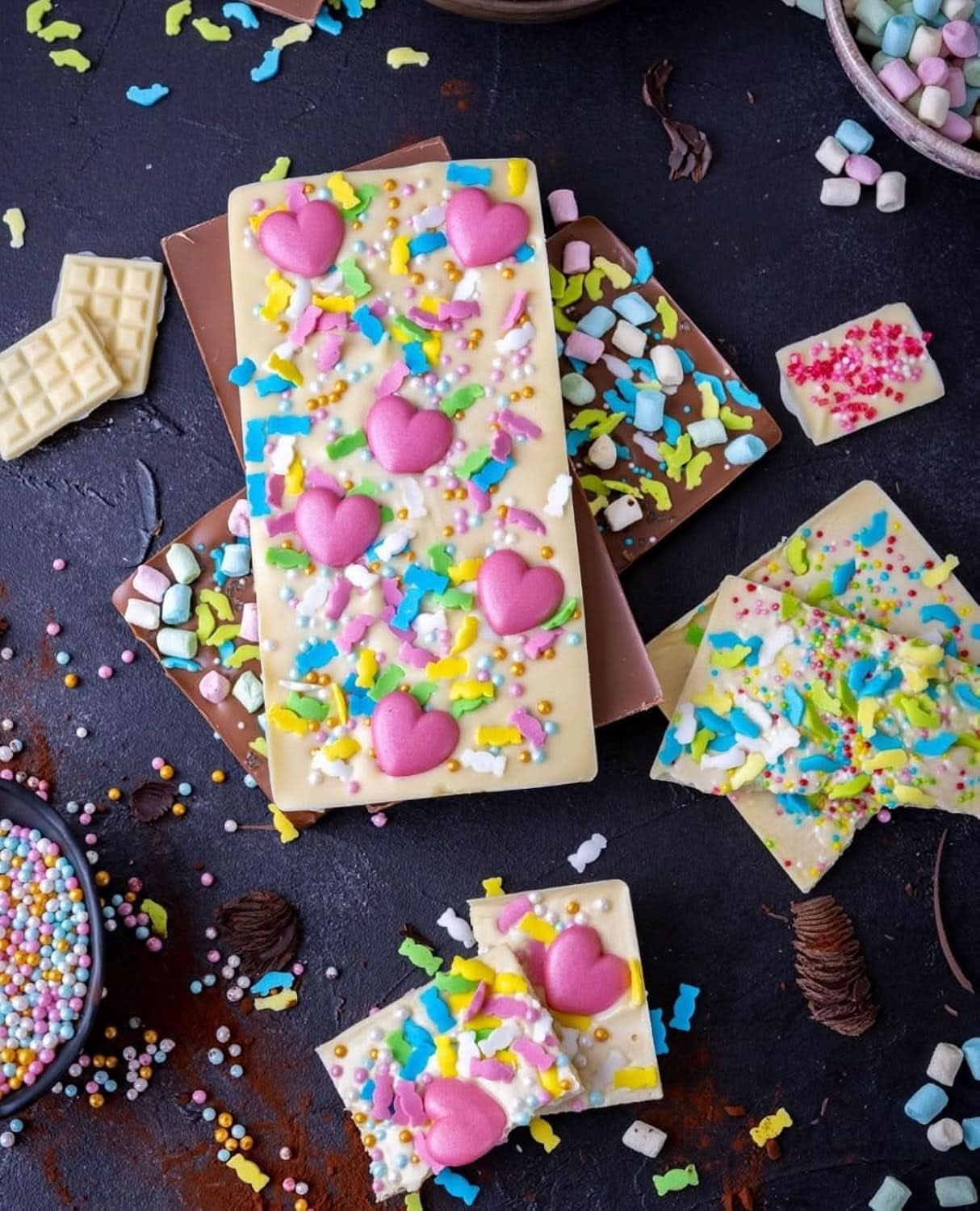 RUF Mini Marshmallows, pastellfärger, 45 gram Naty Shop