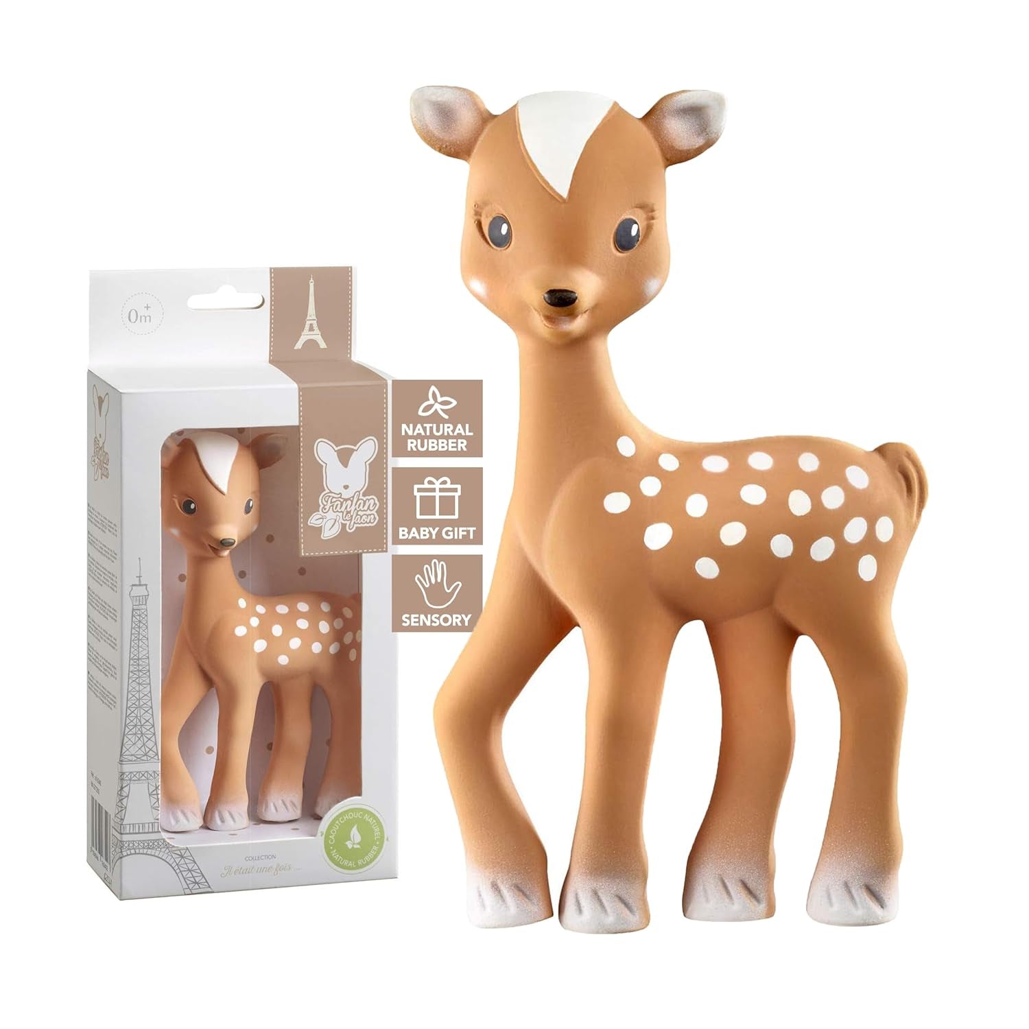 Sophie La Girafe Fanfan hjorten, plast, 616341, brun