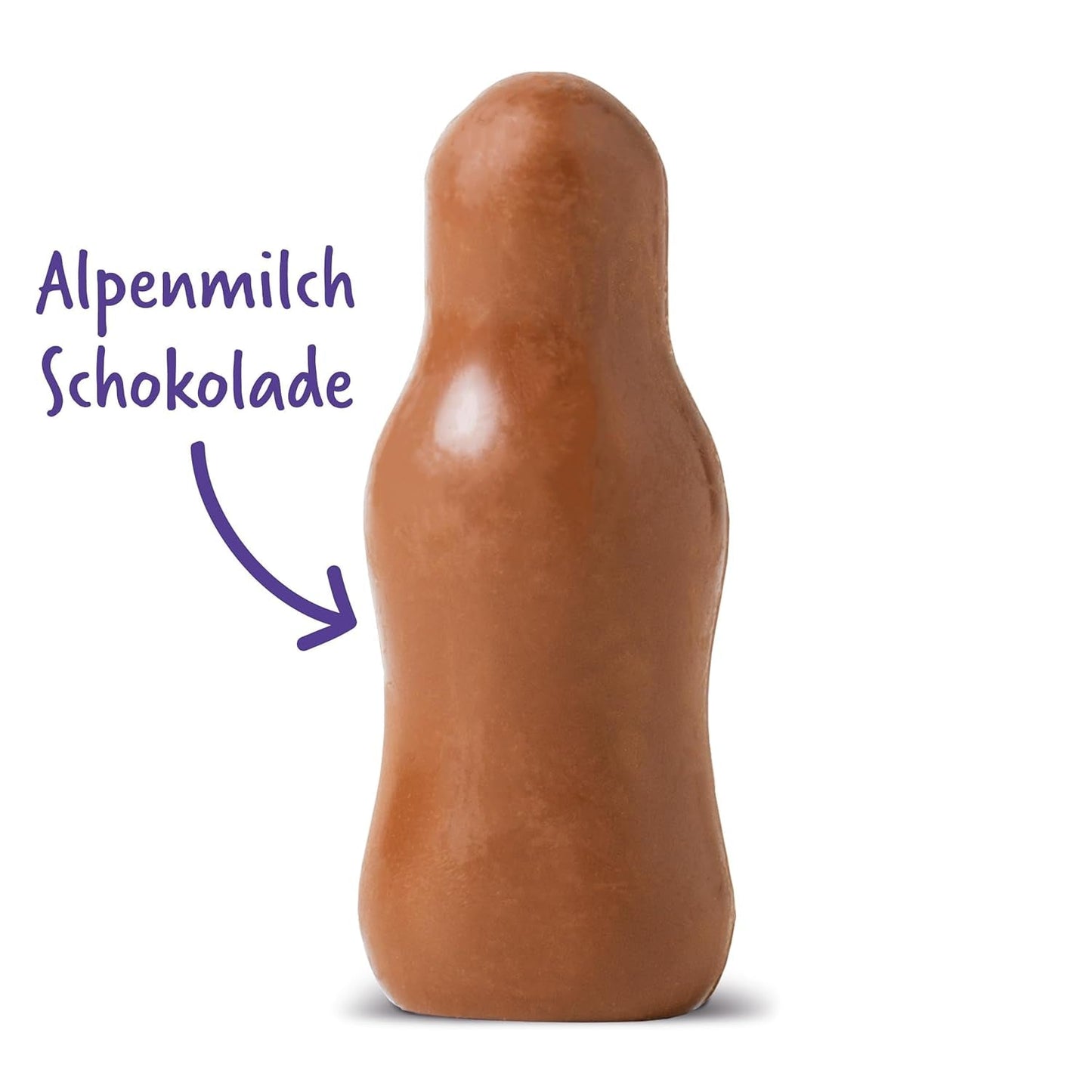Milka Snowman Friends Alpine Milk - Mini snögubbar gjorda av fin choklad med alpin mjölk - 5 x 15g