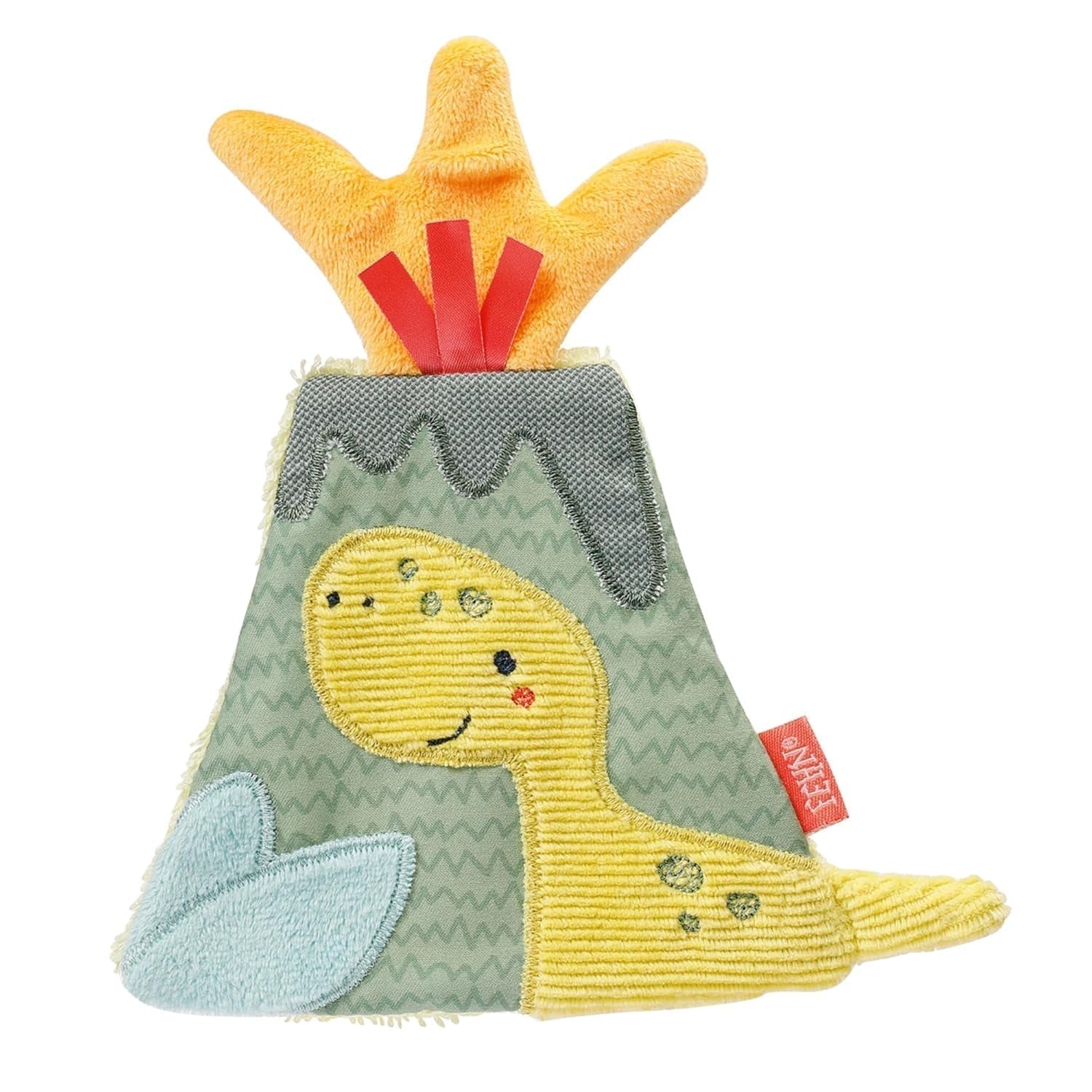 Fehn Crackling Fish - Fånga och leka leksak för bebisar - Fånga djurleksak för bebisar - Motorisk leksak och sprakande leksak för bebisar och småbarn från 0+ månader Babyleksaker Naty Shop Vulcan