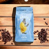 Gorilla Café Creme 6x 1000g | 100 % traditionell Arabica-Bohnen | Ideal Volllautomaten Crema harmonisches Aroma | geriger Koffeingehalt helle Röstung | Vorratspackung