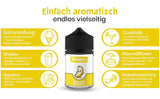 Twizzy Banana matsmak - 60 ml - Intensiv smak - Perfekt för att baka Aromas Naty Shop