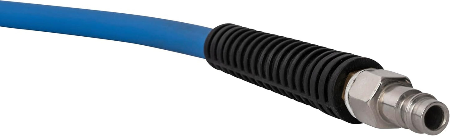 Automatisk slangupprullare Güde 10 m (arbetstryck 12 bar, 180° rotation, extremt flexibel tryckluftsslang, olje- och temperaturbeständig, anslutningsgänga 1/4", väggfäste)