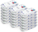 Naty Shop Mama Bear Sensitive babyservetter, oparfymerade 56 delar (förpackning med 18)