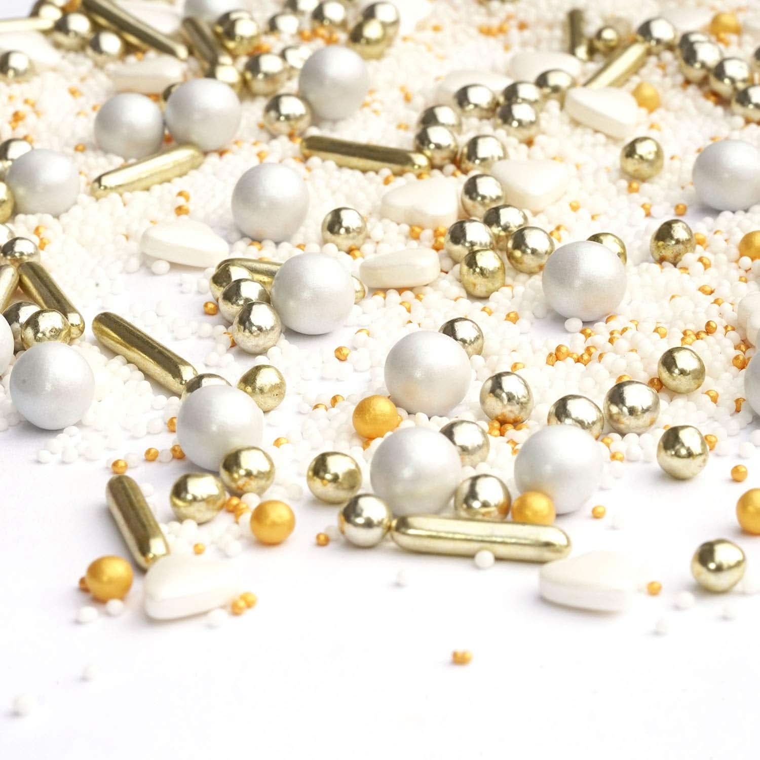 Strössel Cinderella White Christmas Gold 90 gram Naty Shop 90 gram