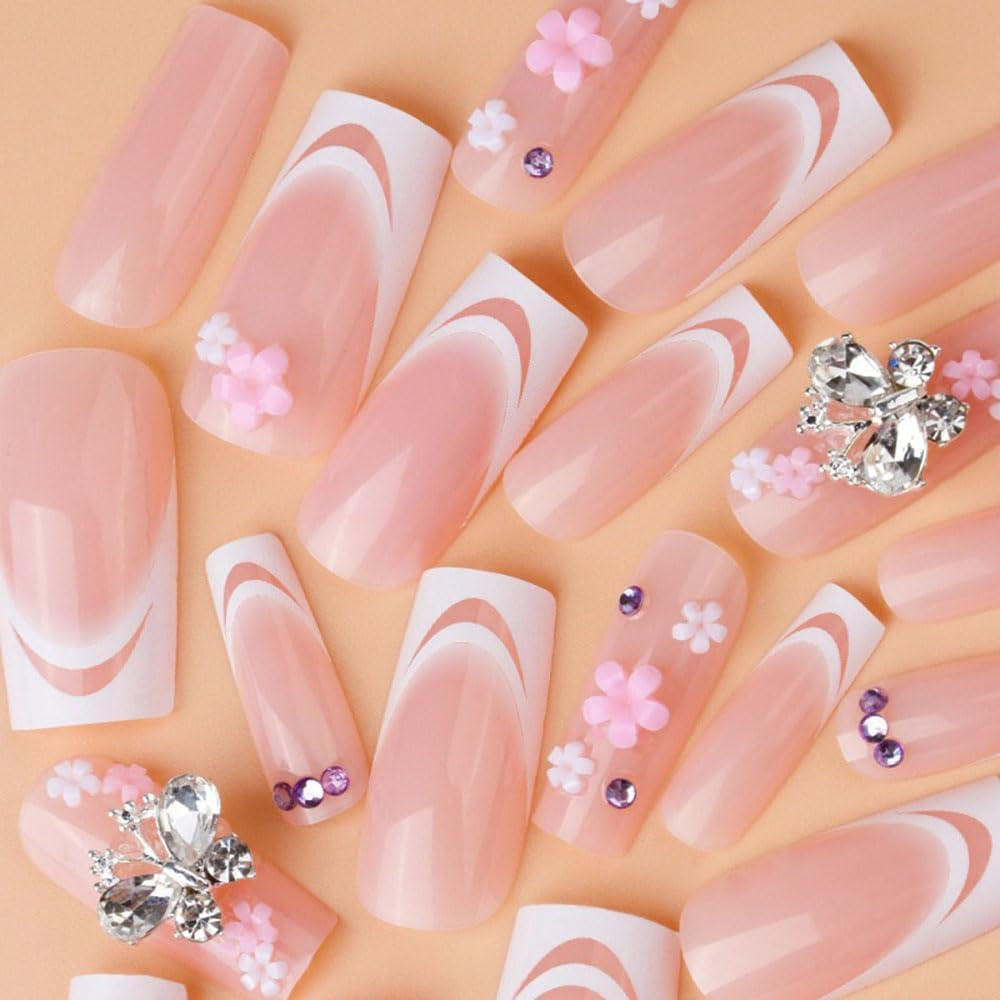 9 färger franska nagelklistermärken franska nagelklistermärken självhäftande nagelfolie franska naglar gradientklistermärken fransk spets nagelklistermärken nagelkonst nageldesign klistermärken nageltillbehör