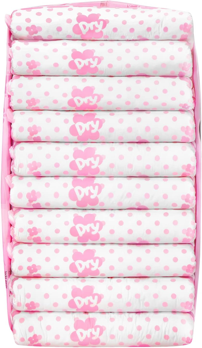 Vuxentryckta blöjor 5500-5800 ml, 10 st - Baby Usagi (XL)
