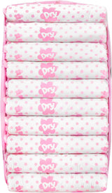 Vuxentryckta blöjor 5500-5800 ml, 10 st - Baby Usagi (XL)