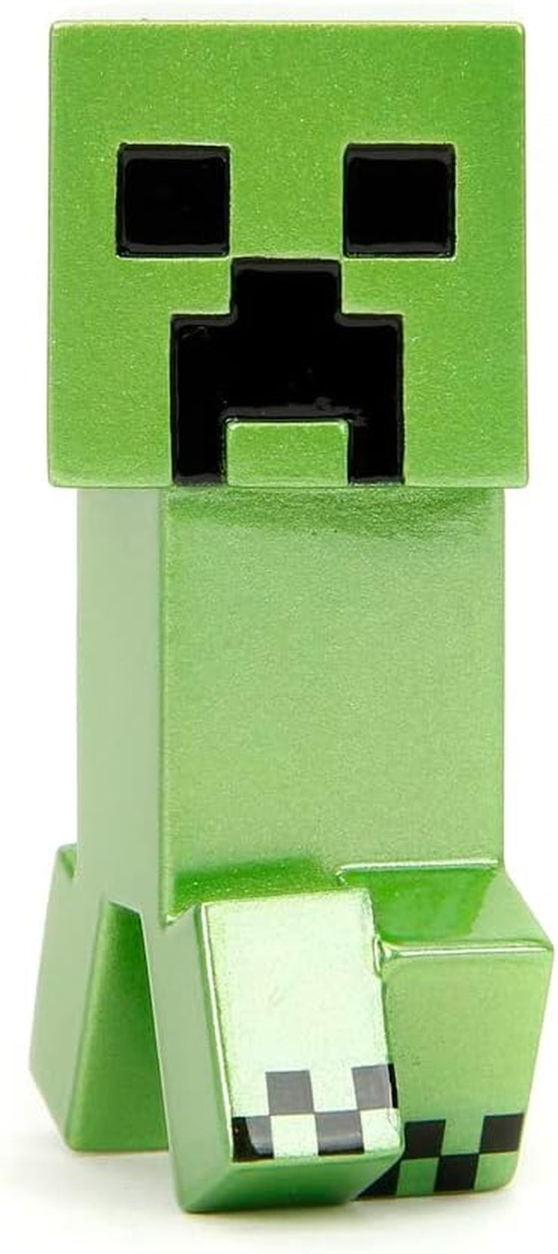 Jada Toys Minecraft Figur Set (4 delar) Tillverkad av metall - Minecraft Caves & Cliffs Samlarfigurer (Steve, Alex, Creeper och Warden) För spelare och samlare 8+ 6 cm vardera Actionfigurer Naty Shop