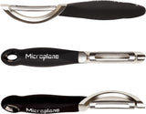 Naty Shop Microplane Professional Double Blade Rostfritt Stål Ambidextrous Skalare