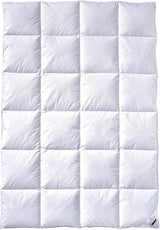 Billerbeck Martina® duntäcke - Täcke 135 X 200 Cm - Täcke för alla årstider - Lämplig för allergiker - 90% gåsdun, 10% gåsfjädrar - Vita Täcken och täcken Naty Shop Warm (B) 135 X 200 Cm