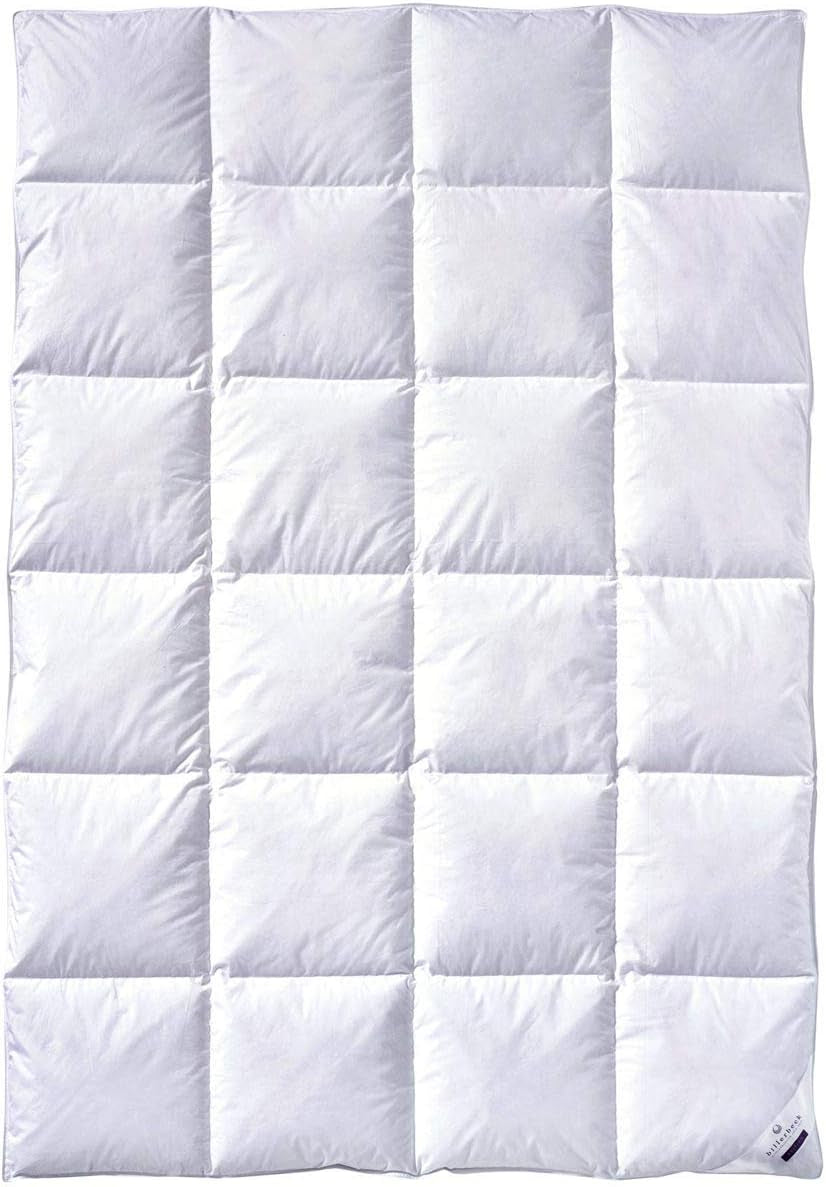 Billerbeck Martina® duntäcke - Täcke 135 X 200 Cm - Täcke för alla årstider - Lämplig för allergiker - 90% gåsdun, 10% gåsfjädrar - Vita Täcken och täcken Naty Shop Warm (B) 135 X 200 Cm