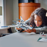 LEGO Star Wars 75399 Rebel U-Wing Starfighter - Leksak med swing wing-funktion och 3 minifigurer inklusive Cassian Andor och K-2SO droidfigur - Present till pojkar i åldern 8+ och Andor-fans säsong 2 Byggset Beuche den LEGO-Store