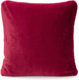 Gözze - Bekvämt kuddfodral, Merino Feeling, 50X50 Cm - Mörkgröna sängar och filtar Besuche den Gözze-Store Carmine red