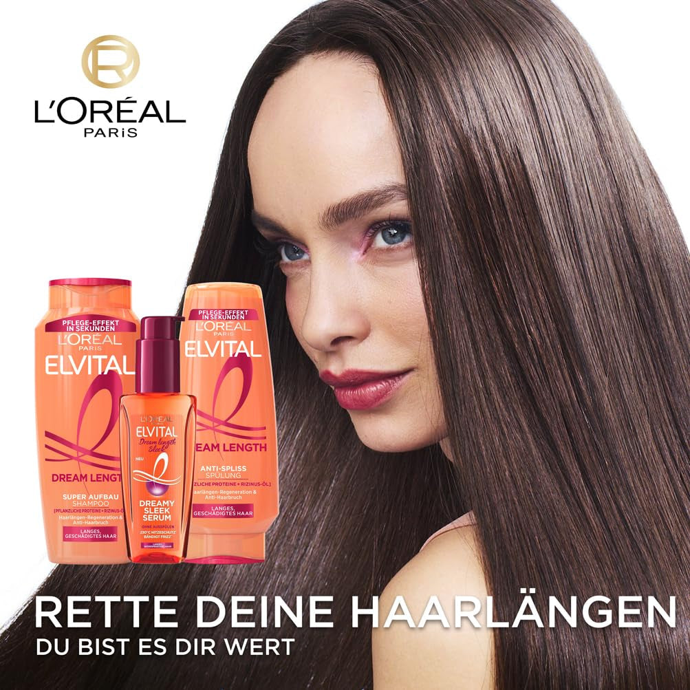 L'Oréal Paris Elvital Dream Length Super Building Schampo, för drömmande långt hår L'Oréal dusch och bad