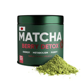 WOW TEA Matcha pulver - fint pulver från Japan med en fräsch smak - perfekt för Matcha te, lattes eller smoothies - inga tillsatser (detox)