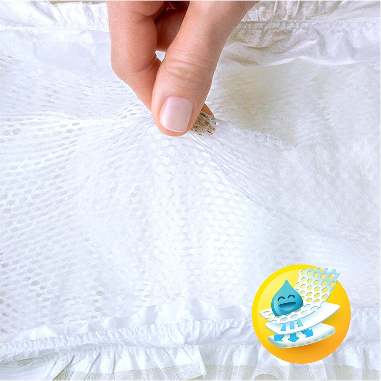 Pampers Premium Protection blöjor för nya bebisar, Jumbopack, storlek 1, 72 st