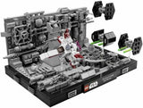 LEGO 75329 Star Wars Death Star Trench Run Diorama Set, Luke Skywalkers X-Wing vuxenmodellsats, A New Hope Fan Merchandise, Rumsdekoration, Presentbyggset Besuche den LEGO-Store