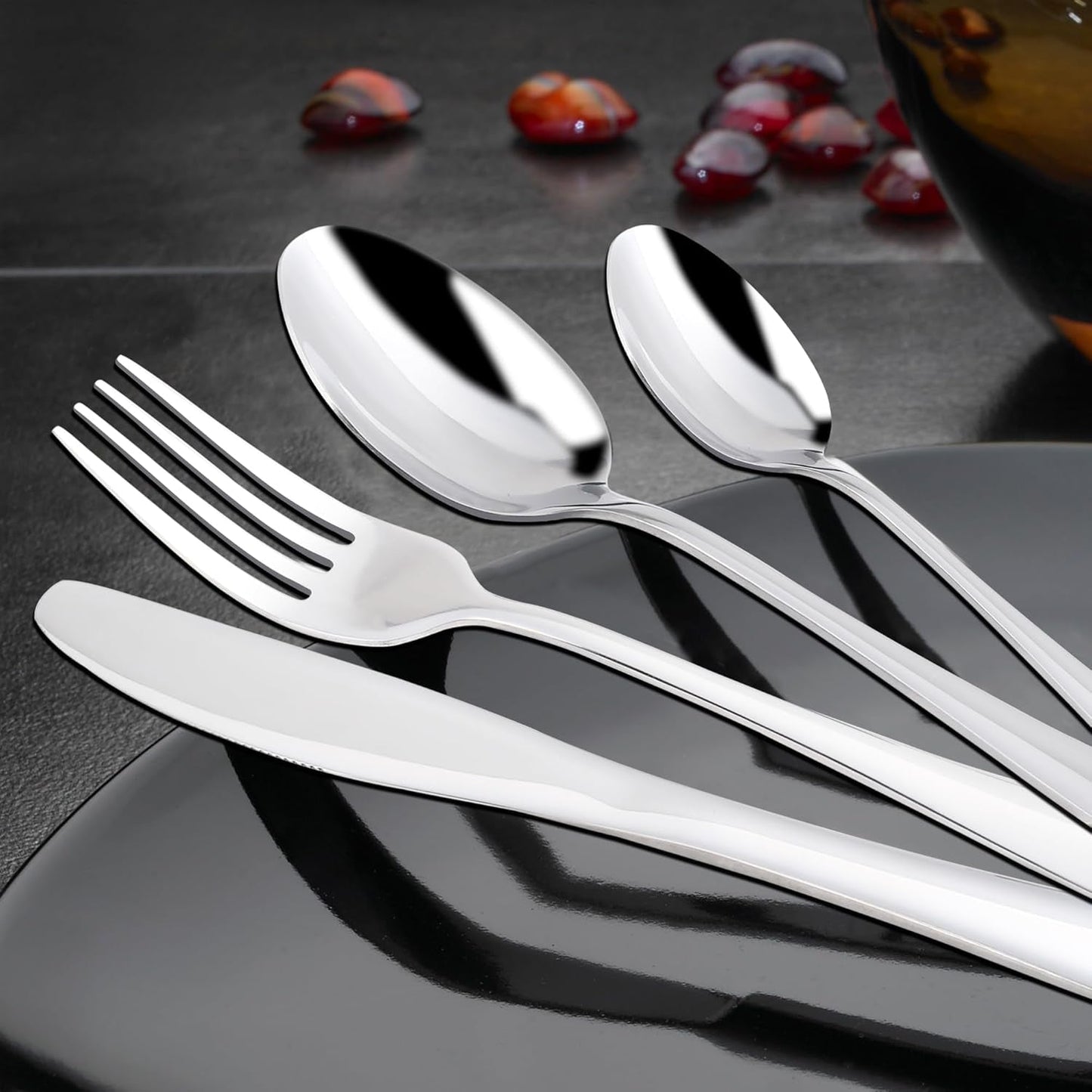 Kitchenboss bestickset för 6 personer: Bestickset 20 eller 30 delar Kitchen Naty Shop