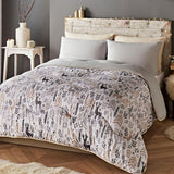 Night Lark Cozy Sherpa Fleecefilt, Klassisk Röd Tartan, 9 Tog, Lyxig, Fluffig, Tjock Och Vändbar, Perfekt För Soffa, Säng, Soffa, Soffa. Allergivänlig, maskintvättbar, Storlek: Sängar och täcken Night Lark Winter Scandi King Size