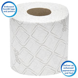 Scott® Essentialtm 8519 Toalettpapper 2 Ply White Fsc Certified Recycled Fiber Toalettpapper 64 rullar X 350 ark (totalt 22 400 ark)