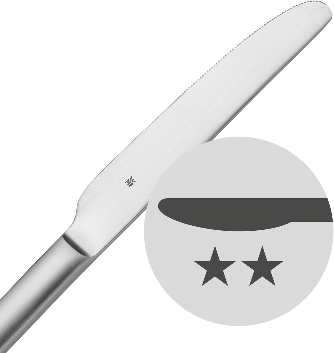 WMF Sitello bestickset för 6 personer, Cromargan, bestickset 30 stycken, monoblockknivar Kitchen Naty Shop