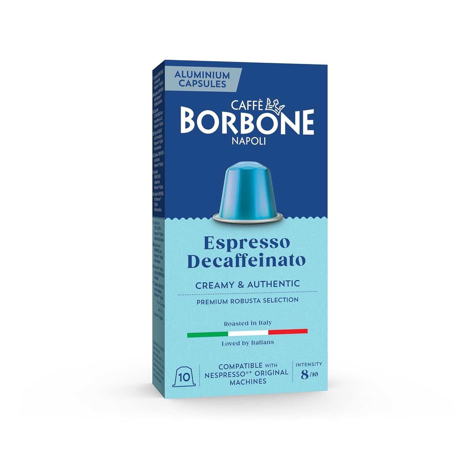 Caffè Borbone Decaffeinato - 90 kaffekapslar - krämig och autentisk - Kompatibel med Nespresso®* Haushalts-Espressomaschinen
