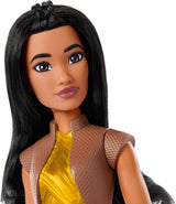 Mattel Disney Toy Raya Leddocka med kläder och tillbehör Disney filminspirerad present för barn HLX22
