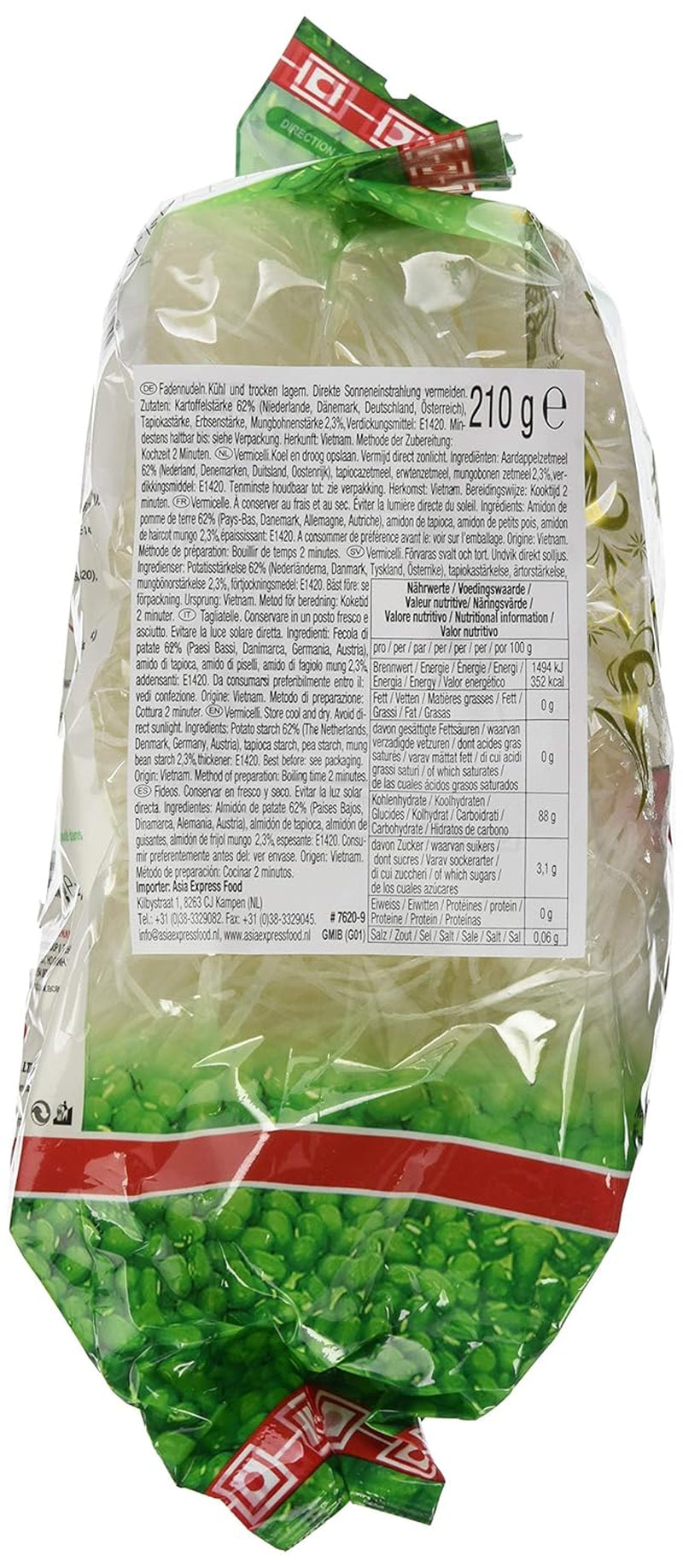 ACECOOK - Vermicelli med bönor GD - (1 X 210 GR)