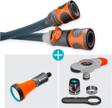 Textilslang Gardena Liano Xtreme 1/2", set 10 meter + inomhusadapter
