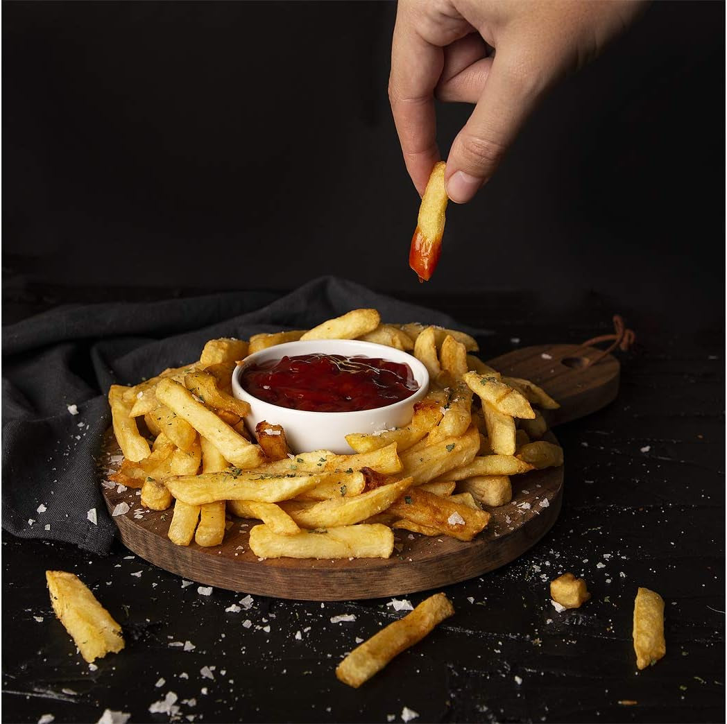 Tristar fritös i rostfritt stål - Med 2 liters kapacitet, kallzonsfunktion och justerbar termostat upp till 190°C, FR-6919, silver Vitvaror Naty Shop