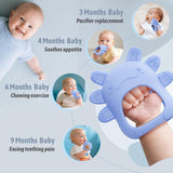 akolik Baby Bringning 0 3 6 9 Months Bringning Leksak och hjälpmedel BPA-fri Bringning Tandhandskar Matsäkra presenter till nyfödda