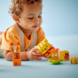 LEGO DUPLO - Disney Nalle Puhs födelsedagsfest - pedagogisk leksak för förskolebarn - set med 3 minifigurer inklusive Nalle Puh, Tiggen och Nasse - presentidé för pojkar och flickor från 1,5 år 10457 Beuche byggset i LEGO-Store