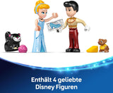LEGO Ç€ Disney Princess Castle Askungen och hästvagn, set för flickor 6 år och uppåt, fantastisk leksak med prinsessan Askungen och Prince charmiga minidockor, presentidé för Disney-fans 43275 Byggset Beuche den LEGO-Store