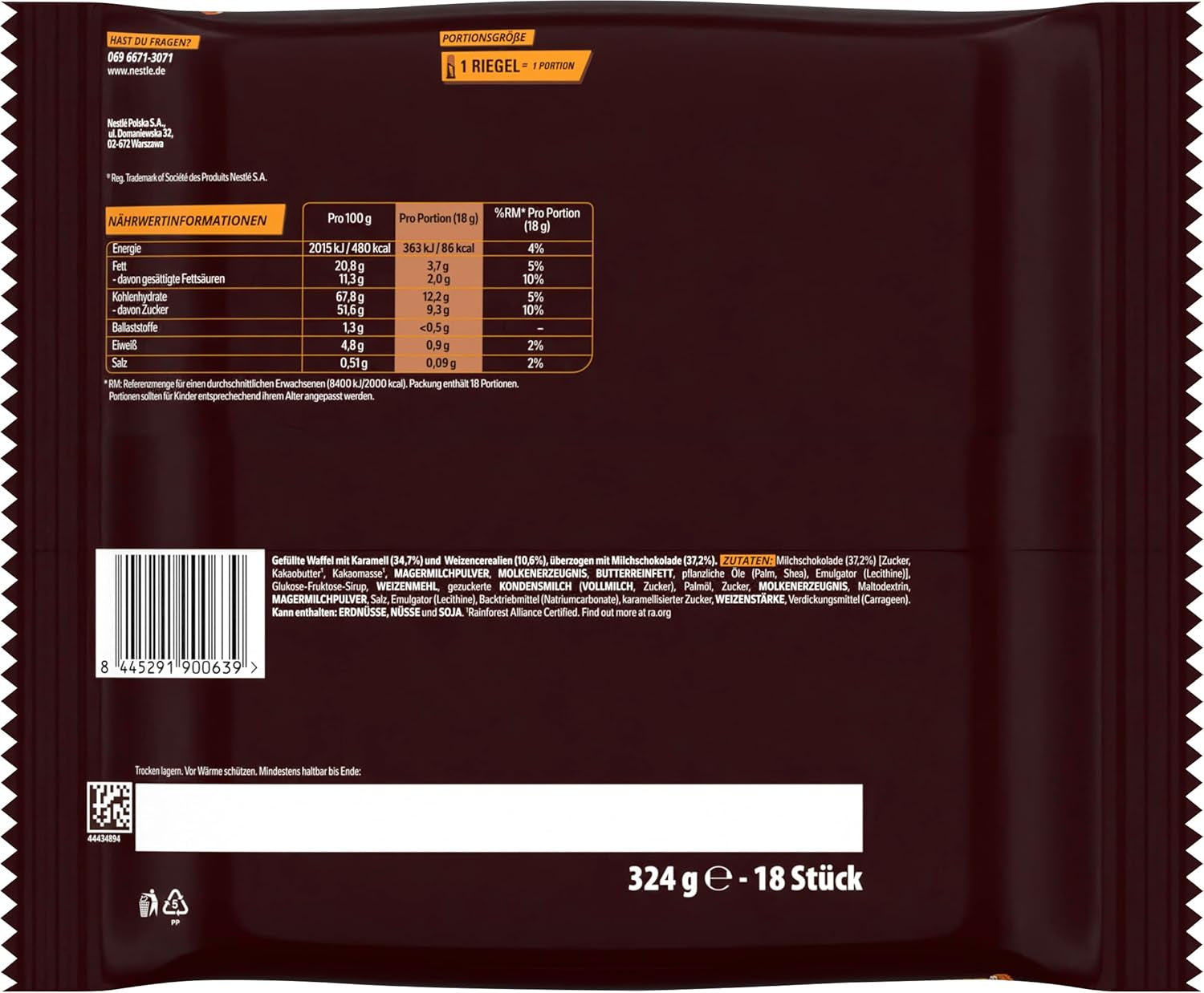 LION MINIS XXL förpackning om 2 (1 x 324g)