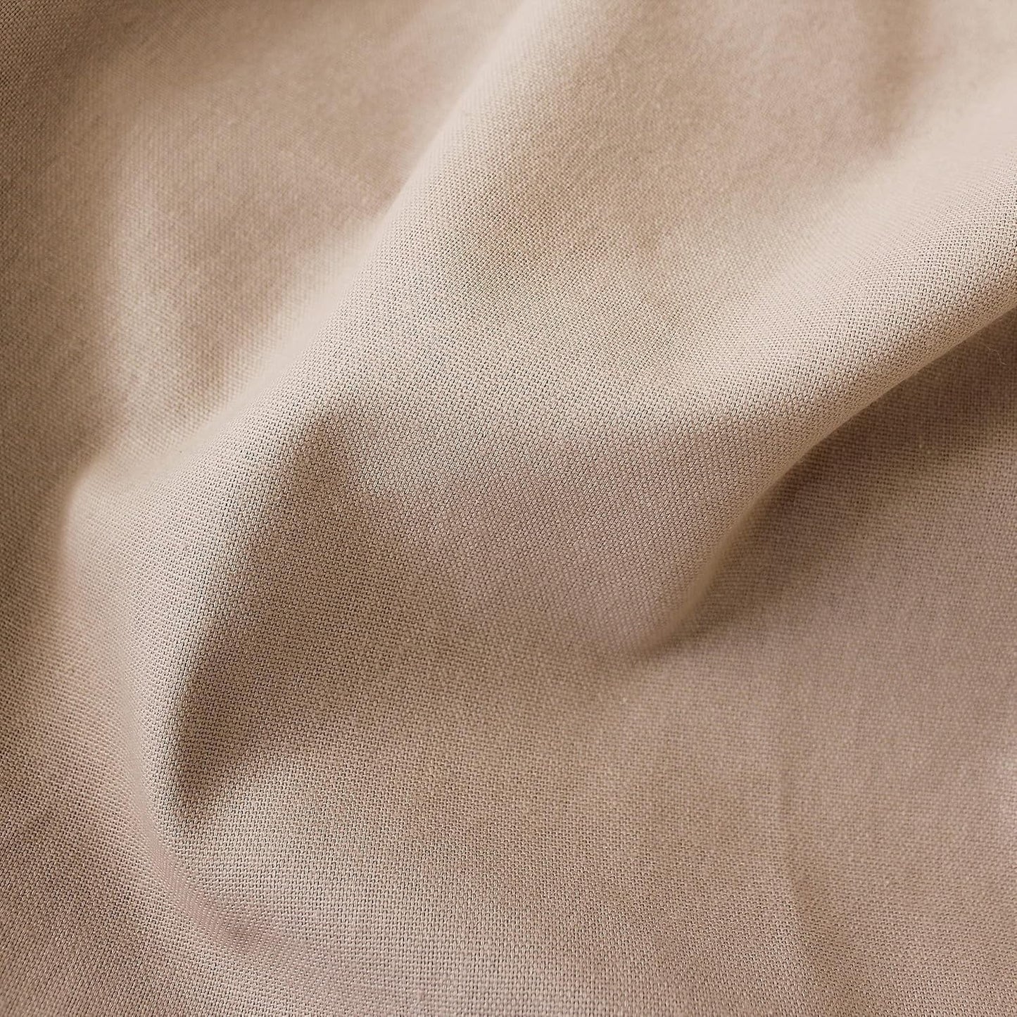 Njut av hemfilt, beige, naturligt, med 4 jutepumps, 90 X 190 cm, 100 % bomull, Oeko-Tex Certified, Panama Collection Naty Shop filtar och täcken