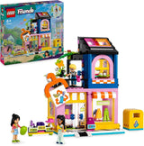 LEGO Friends Vintage Fashion Store Byggset för barn med leksaksbutiksfigurer och kattmodell för socioemotionell utveckling Rollspel Present för 6-åriga flickor och pojkar 42614 Byggset Besuche den LEGO-Store Singel