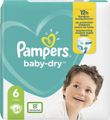 Blöjor Pampers 81657566 Baby-Dry Byxor, vit
