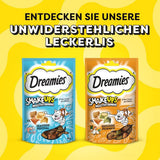 DREAMIES SHAKE UPS Multivitamin Seafood Festival Kattgodis i portionspåsar - 55 g (6 påsar)